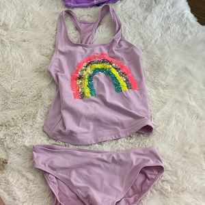 GapKids purple, bathing suit size XL